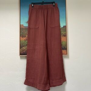 Free People Wide Leg Comfy Pants